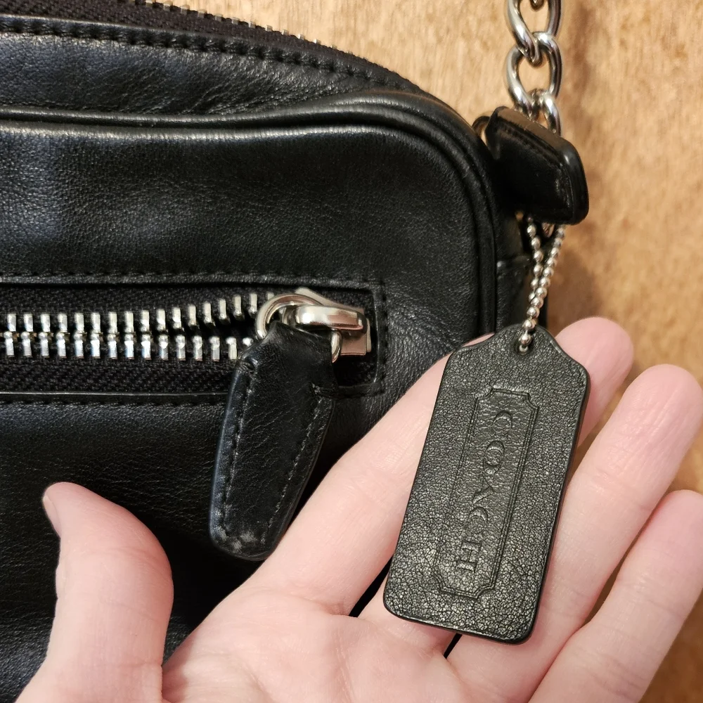 Coach 2013 Legacy Leather Flight Crossbody Bag-Black - Picture 6 of 16